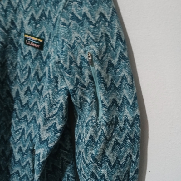 L.L. Bean Sweater Fleece Full-Zip Jacket Women's Size: XL - Picture 4 of 8